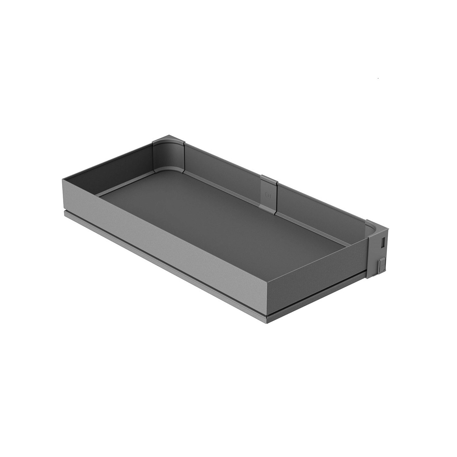 Полка внутренняя Тандем II 450 мм Арена ПЬЮР Антрацит Kessebohmer | официальный магазин