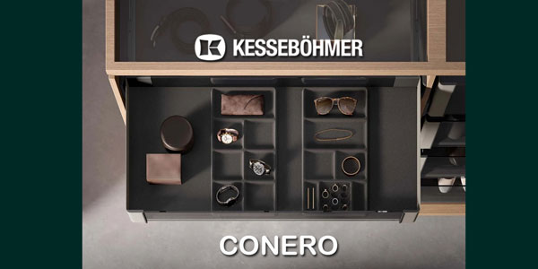 Conero - идеальное хранение аксессуаров Kessebohmer в Хабаровске