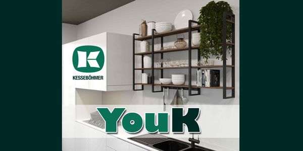 Стеллажное хранение с системой YouK Kessebohmer в Хабаровске