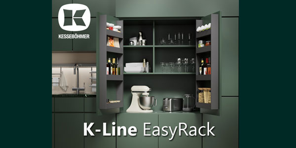 K-Line EasyRack дверная полка для высоких шкафов Kessebohmer в Хабаровске