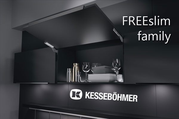 Новое семейство подъемных механизмов Kesseböhmer FREEslim Kessebohmer в Хабаровске Новое семейство подъемных механизмов Kesseböhmer FREEslim Kessebohmer в Хабаровске